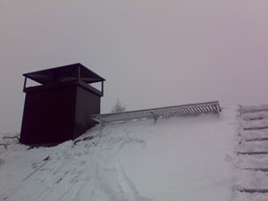 Kattosilta (kulkusilta), kattotikas, piipunhattu ja piipun pellitys