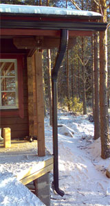 Sadevesijärjestelmät: kourut ja alastulot